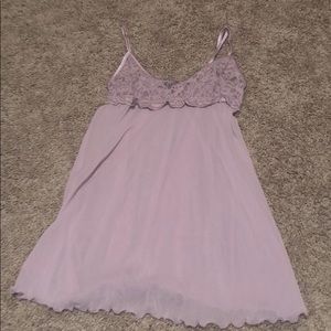 lilac chemise/lingerie